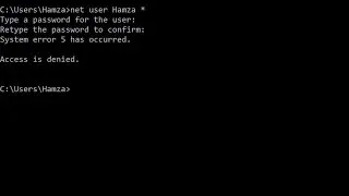 System error 5 has occurred, Access is denied in Windows 10 And 11