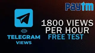 Telegram fake views bot -1800 views per hour 