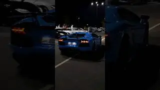 Aventador vs a runner #Lamborghini #Cars