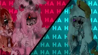 .. Laughing Meme.." 😈 [TW: FAKE BLOOD !!]