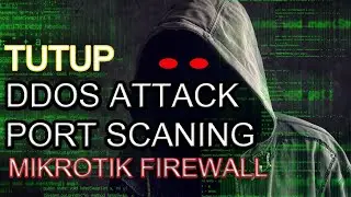 Close DDOS attacks and port scanning with a firewall proxy