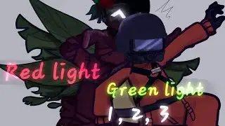 Red Light Green Light 1 2 3  Меме Lethal Company