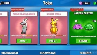 FREE GEMS STUMBLE GUYS 😱🤯| UNLOCK ALL SKIN RABIDDS 🔥 | stumble guys