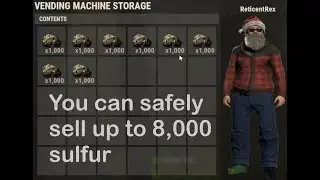 How to Sell Sulfur and Not Get Raided - Rust