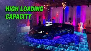 3D Mirror Infinity Magnet Led Dance Floor ---High Loading Capacity