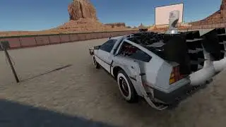 Back To The Future 3  - VR Game | Test