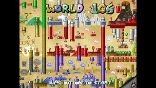 Mario Worker Remake 3.0 World 106 Completed Video