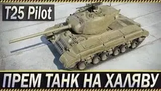 Танковый марафонский забег на T25 pilot