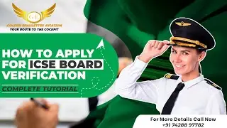 How to apply for ICSE Board Verification | Step by Step Tutorial | Golden Epaulettes Aviation