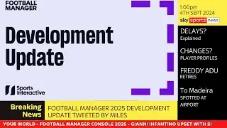The latest FM25 Console update has arrived BUT its not good news!