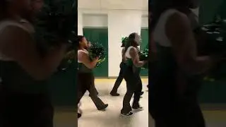 Drum roll at school during lunch time