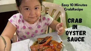CRAB IN OYSTER SAUCE I CRAB AND SPRITE I 10 MINUTES RECIPE