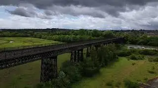 Bennerley Viaduct on DJI Mavic Air 2