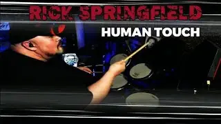 RICK SPRINGFIELD - Human Touch - Drum Cover @MikeFewMusic #2024 #new #trending