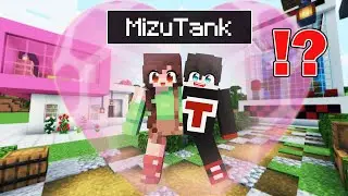 Minecraft, But Mizumi and TankDemic SUPERGLUED Together! 😂 ( Tagalog )