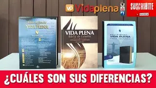 BIBLIA VIDA PLENA ☑ Conoce las diferencias entre la Tradicional, la Actualizada y para Jóvenes 👍