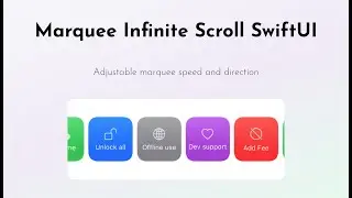 Build infinite scroll (marquee) with metal Shader in SwiftUI