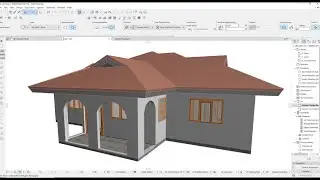 How to Draw a 3 Bedroom House Design With ArchiCAD