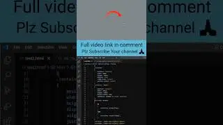 Page Loading Animation Effect CSS & Html Shorts video Web Tutorial Tamil 