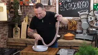 Błyskawiczna biała kiełbasa / Fartuch