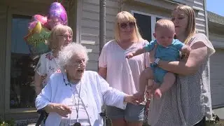 Community rallies together to celebrate a York County woman's 101st birthday
