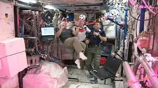 Astronauts to Watch World Cup Aboard Space Station