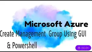 How to create management group in Microsoft Azure #howto #azure #azuretraining