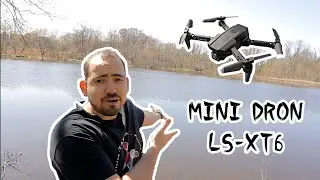 Mini Drone 4k Aliexpress, it's nothing like what they say 😤 / I lose it in the lake 🌊