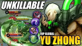 Yu Zhong top 1 global gameplay 2022 - Yu Zhong best build and emblem 2022 - Mobile legends