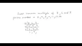Finding the Lowest Common Multiple