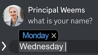 When Autocorrect ends Wednesday's career.. (FULL STORY)