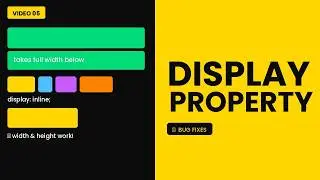 CSS Display Property: Types and Layout Behavior