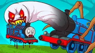 THOMAS.EXE vs THOMAS THE TRAIN?!...(Cartoon Animation)