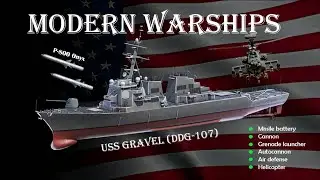 MODERN WARSHIPS USS Gravel (DDG-107)
