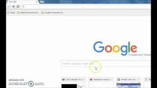 How to add and remove the Bookmarks Bar in Google Chrome (Old Video)
