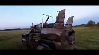 Ночные Волки в Изборске  Подготовка к шоу