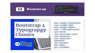 How to make text responsive in bootstrap 4 | Responsive Typography Bootstrap 4 classes (Part-6)