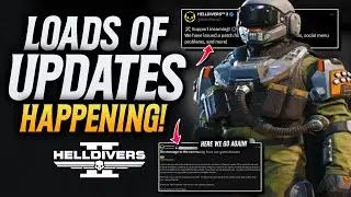 Helldivers 2 NEW Update And Developer Announcement! Here We Go Again!