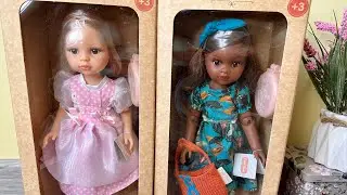 НОВЫЕ КУКЛЫ шарнирные САЛЮ И МИРИАМ Paola Reina. Unboxing. Обзор на испанских кукол 2024 год 😍