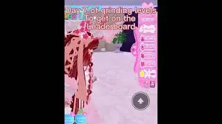 Day 7 of grinding levels…💄#roblox #shorts