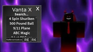 Roblox Vanta X Script Showcase (ALOT Of Scripts)