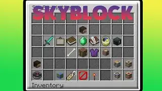 Hypixel Skyblock Tutorial [2] The Skyblock Menu!