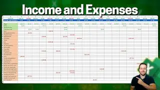 How to create a Daily Income and Expenses Template in Excel | 2024 Tracker
