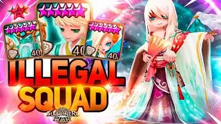 He Tries to CREATE INVINCIBLE TEAM - Summoners War