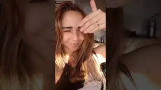 Lavando o cabelo em casa depois das mechas