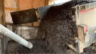 Alternate Heating Systems Coal Gun 130:Filling The Bunker and The Hopper