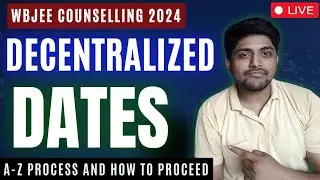 DECENTRLIZED COUNSELLING A TO Z PROCESS EXPLAINED