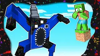 One Block SKYBLOCK with GLITCH NABNAB in Minecraft!