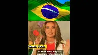 👑Shania Twain : Manda mensagem ao Brasileiros 🇧🇷