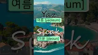 Korece Mevsimler 🌍 계절 / Gyejeol ❄️⛱️